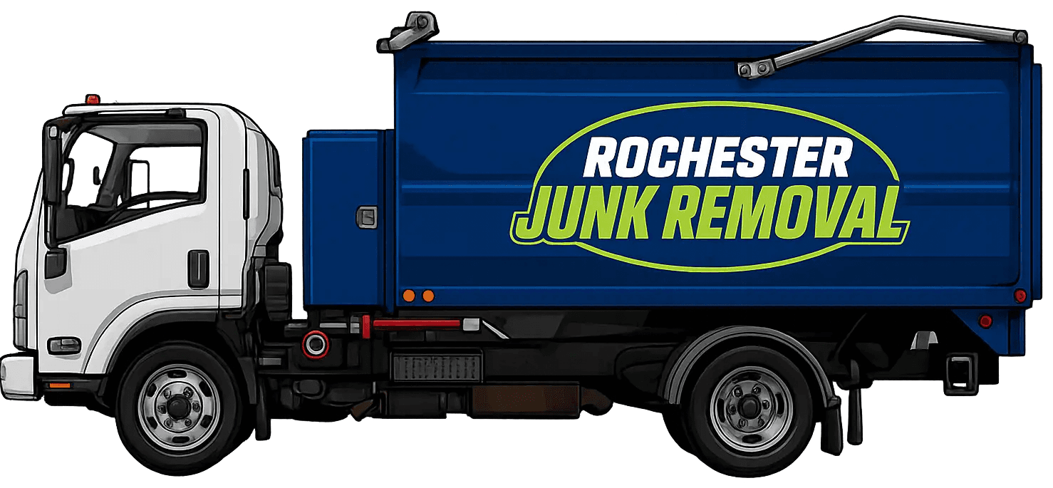 The Rochester Junk Removal truck